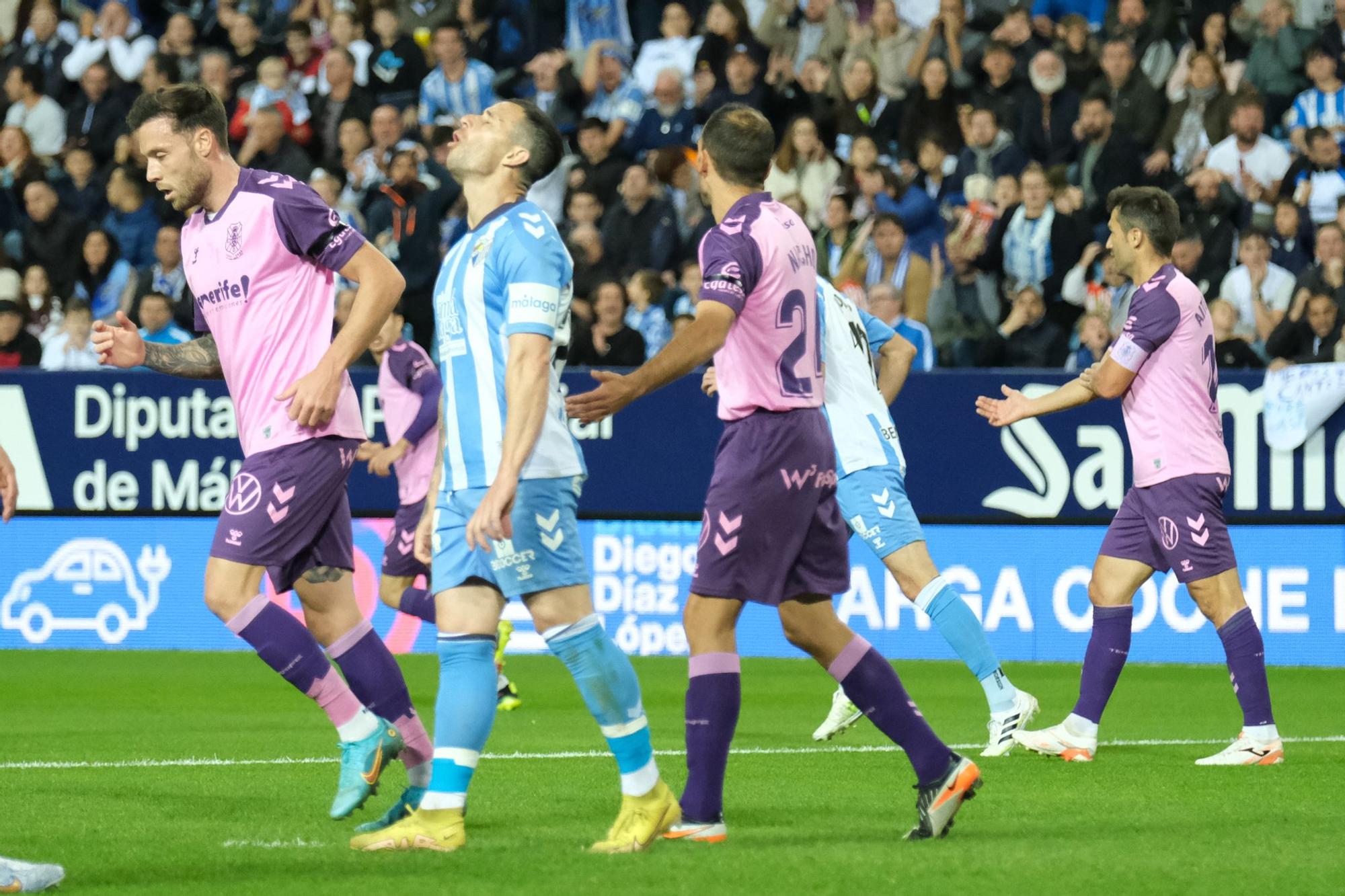 LaLiga SmartBank | Málaga CF - CD Tenerife, en imágenes