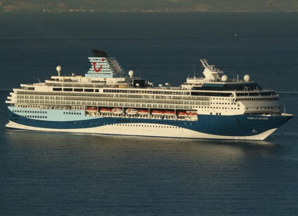 Imagen del crucero que ha atracado este viernes en Alicante.