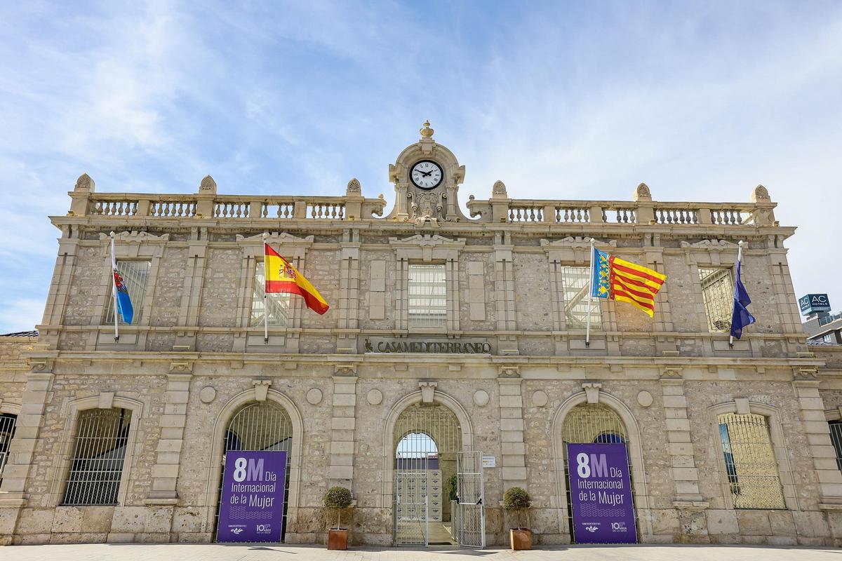 Casa Mediterráneo acogerá las tres conferencias que se celebrarán en Alicante en octubre