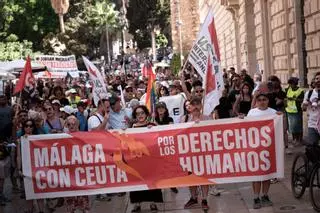 Málaga se manifiesta por Ceuta y contra el auge del racismo