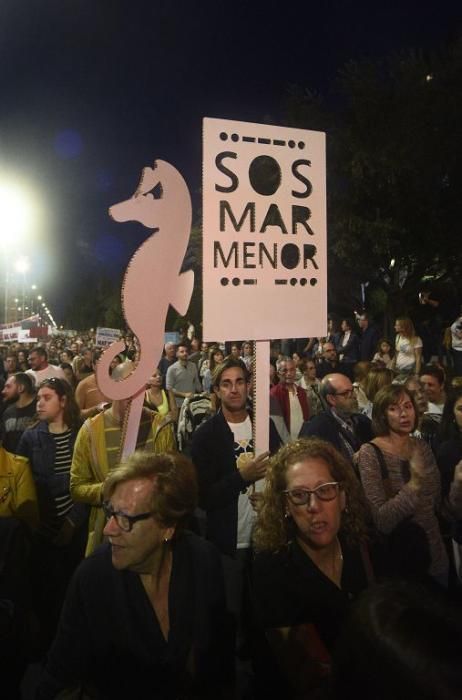 Manifestación en Cartagena: 55.000 personas claman por el Mar Menor (II)