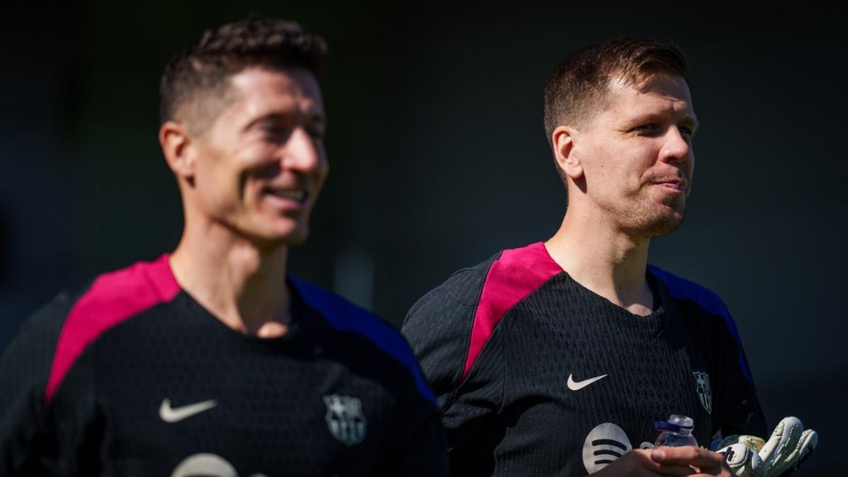 Lewandowski y Szczesny son grandes amigos