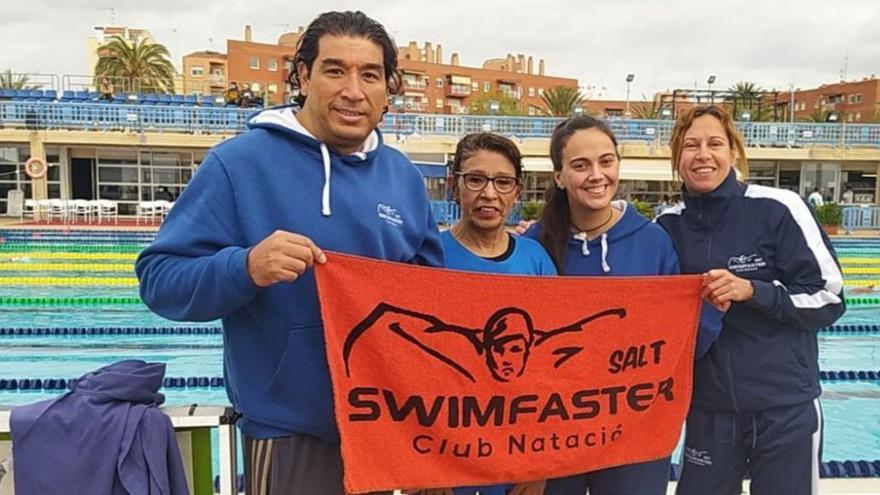 Campionat i subcampionat de natació per a Bruñol i López