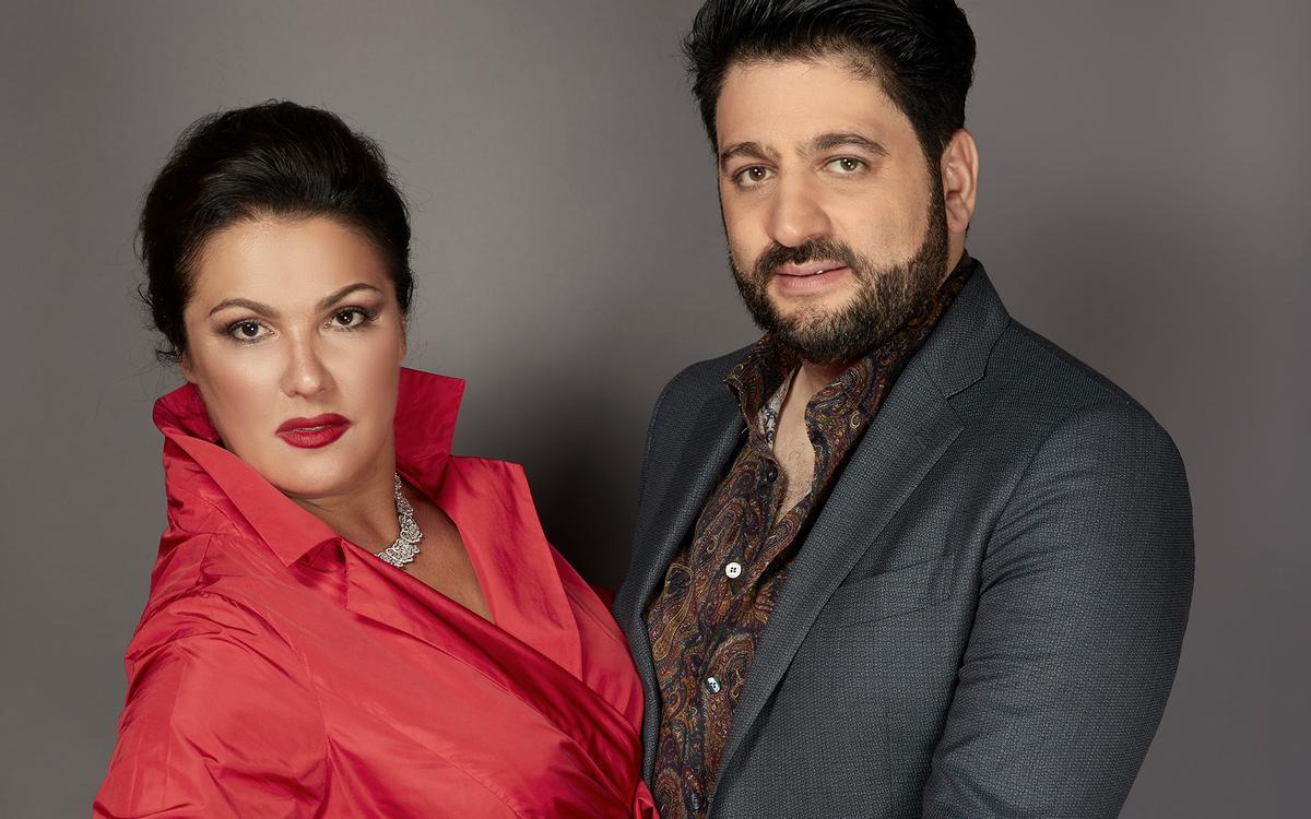 Netrebko y su marido, el tenor Yusif Eyvazov, en una foto de promoción.