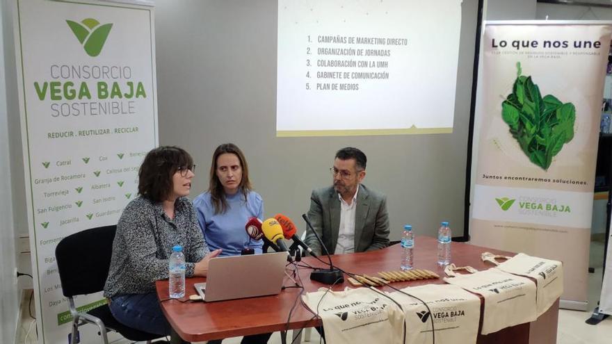 Vega Baja Sostenible presenta un plan para el fomento del reciclaje