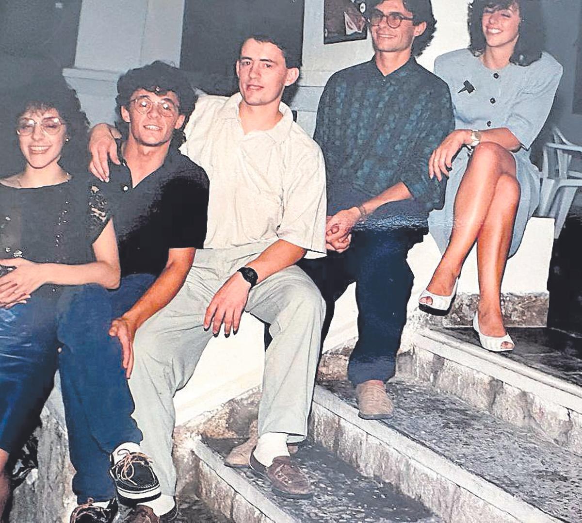 Los cinco hijos de Catalina y Pepe.