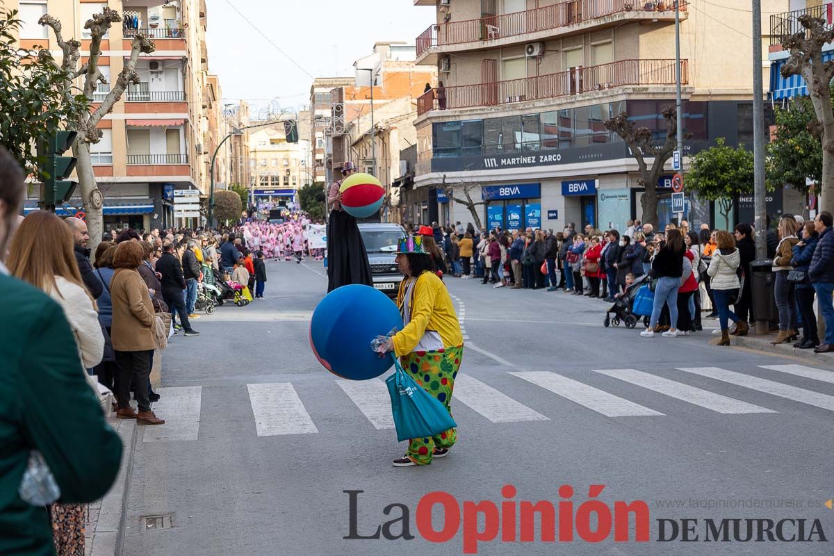 Los niños toman las calles de Cehegín en su desfile de Carnaval