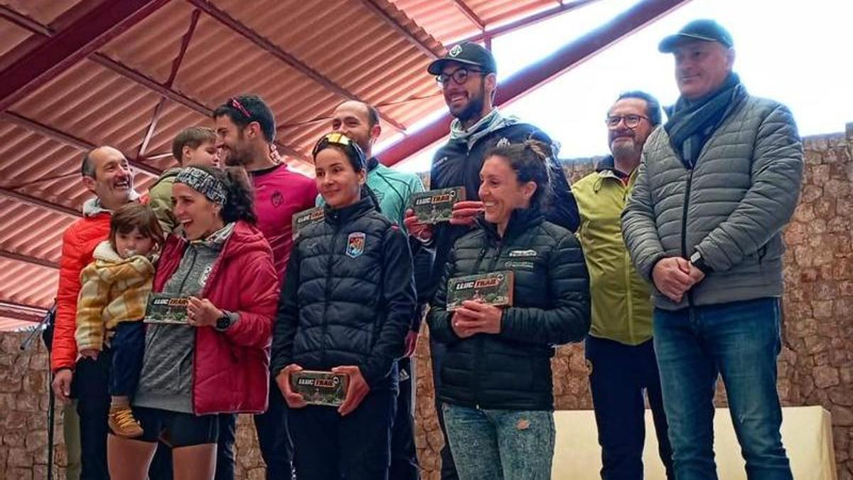 Podio de la Carrera por montaña 'Lluc Trail'