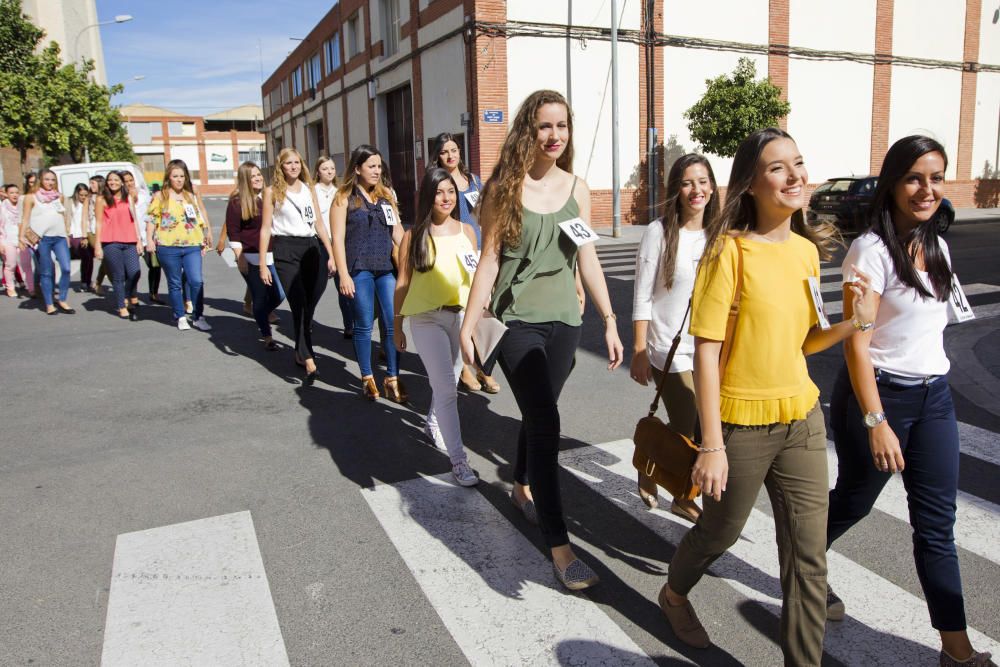 Prueba de candidatas a Fallera Mayor de Valencia 2017