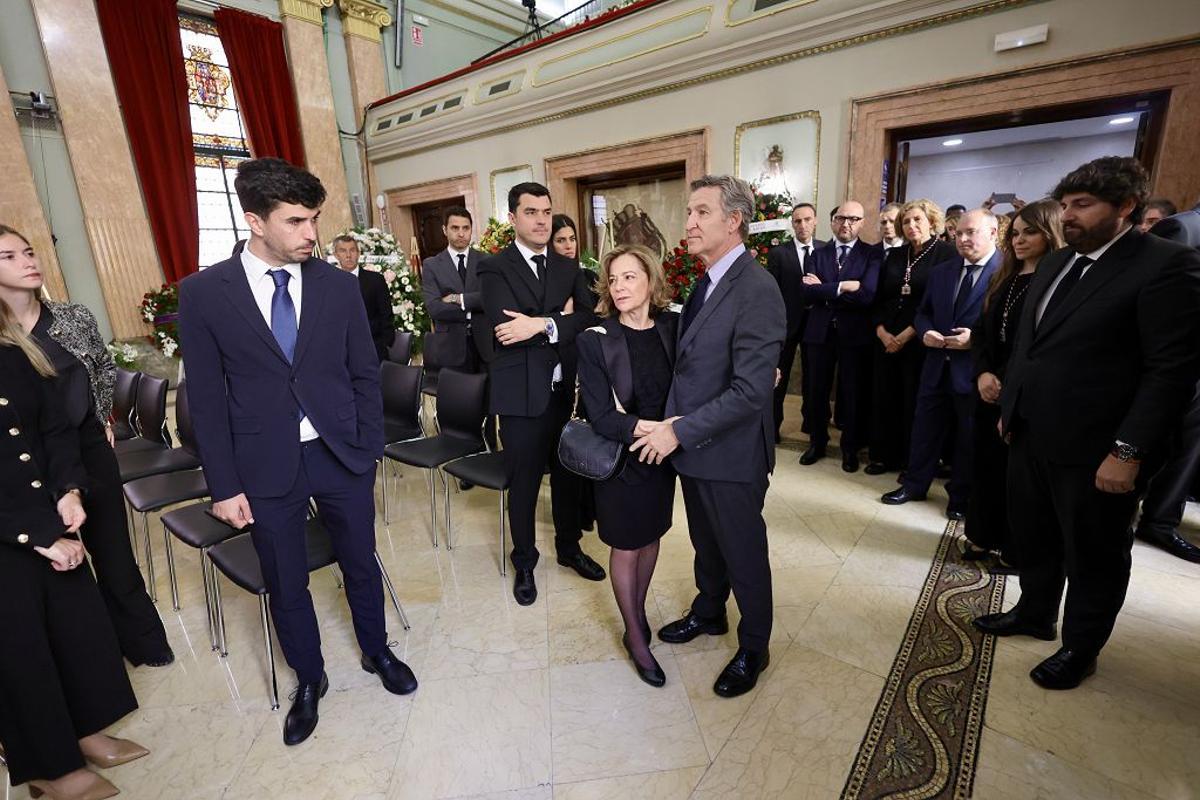 Las imágenes del entierro de José Ballesta en Murcia