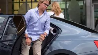 El aparatoso accidente de esquí en Suiza de Miguel Urdangarin, el hijo de la infanta Cristina