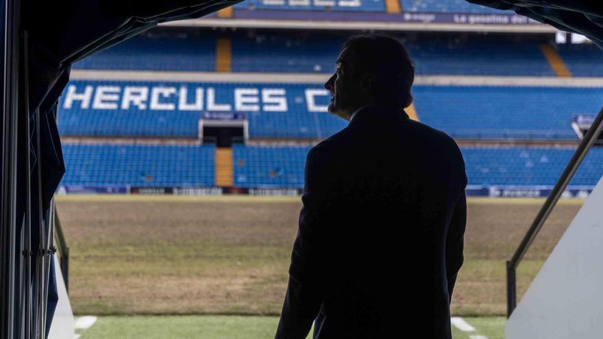 Carlos Parodi, presidente del Hércules de Alicante: &quot;El único objetivo es el ascenso a segunda división&quot;
