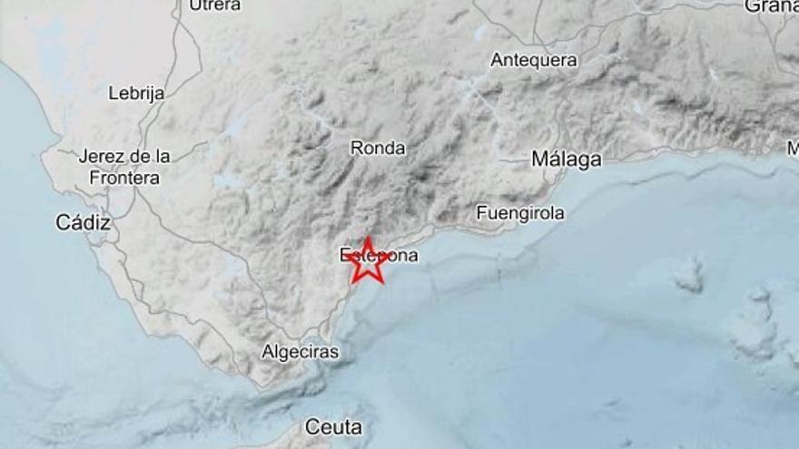Epicentro del terremoto