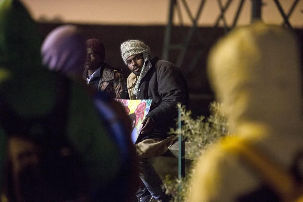 Desallotjament al camp de Calais