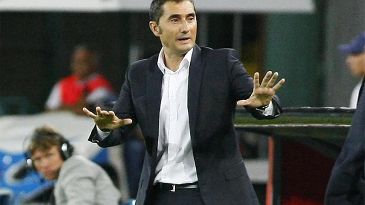 Valverde valoró positivamente el empate cosechado en Nápoles