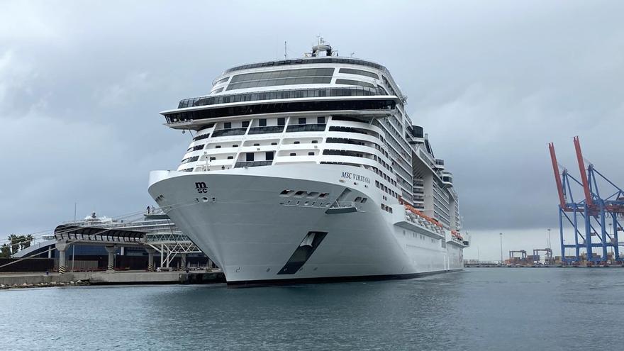 MSC Cruceros vuelve a operar en el puerto de Málaga