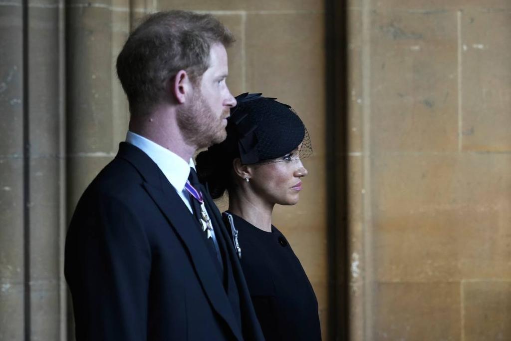 Meghan Markle y Harry en Westminster Hall