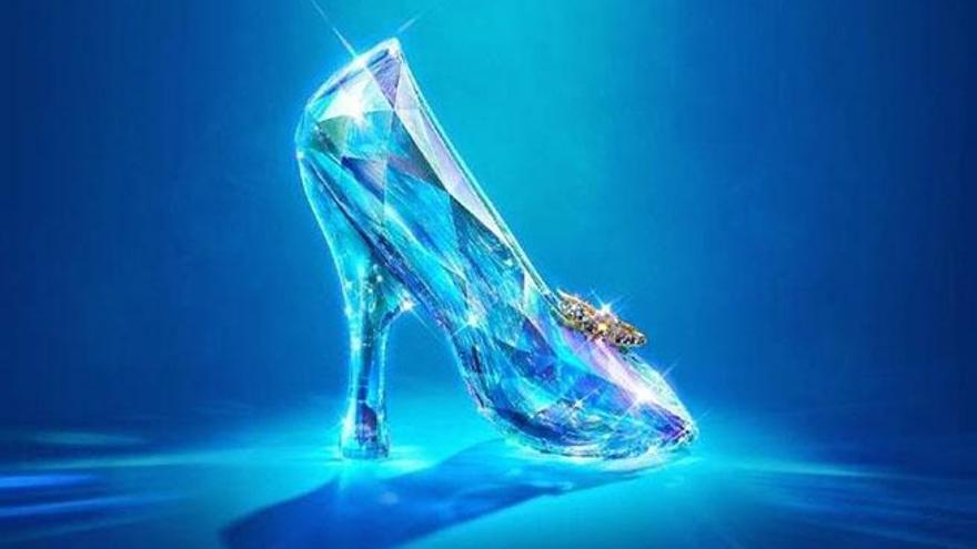 El zapato de Cenicienta.