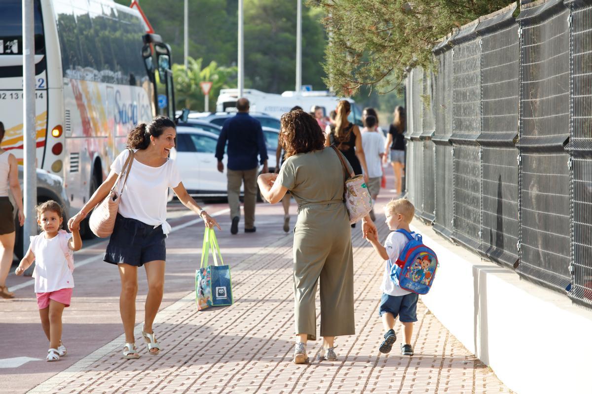 Así ha sido la vuelta al cole en Ibiza