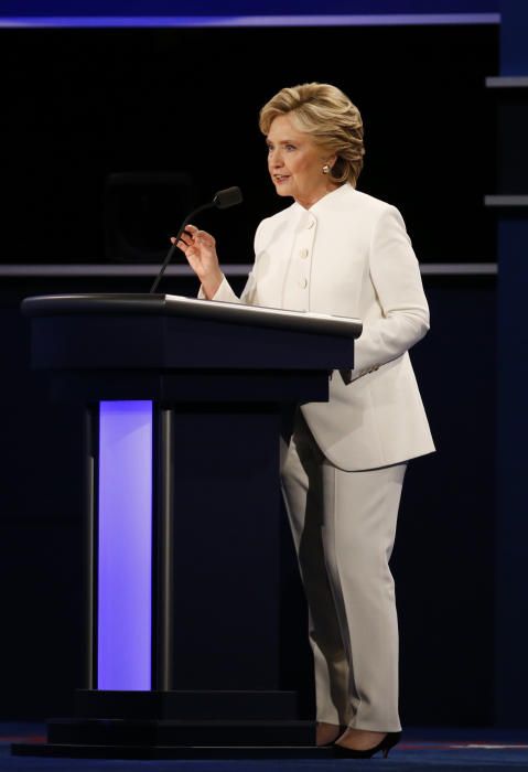 Hillary Clinton y Donald Trump se han enfrentado en el tercer y último debate de las elecciones en EEUU.