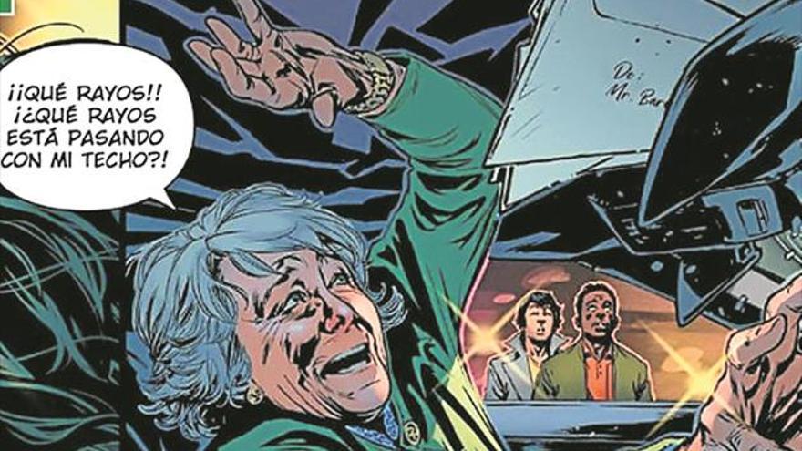 Esperanza Aguirre se cuela en un cómic