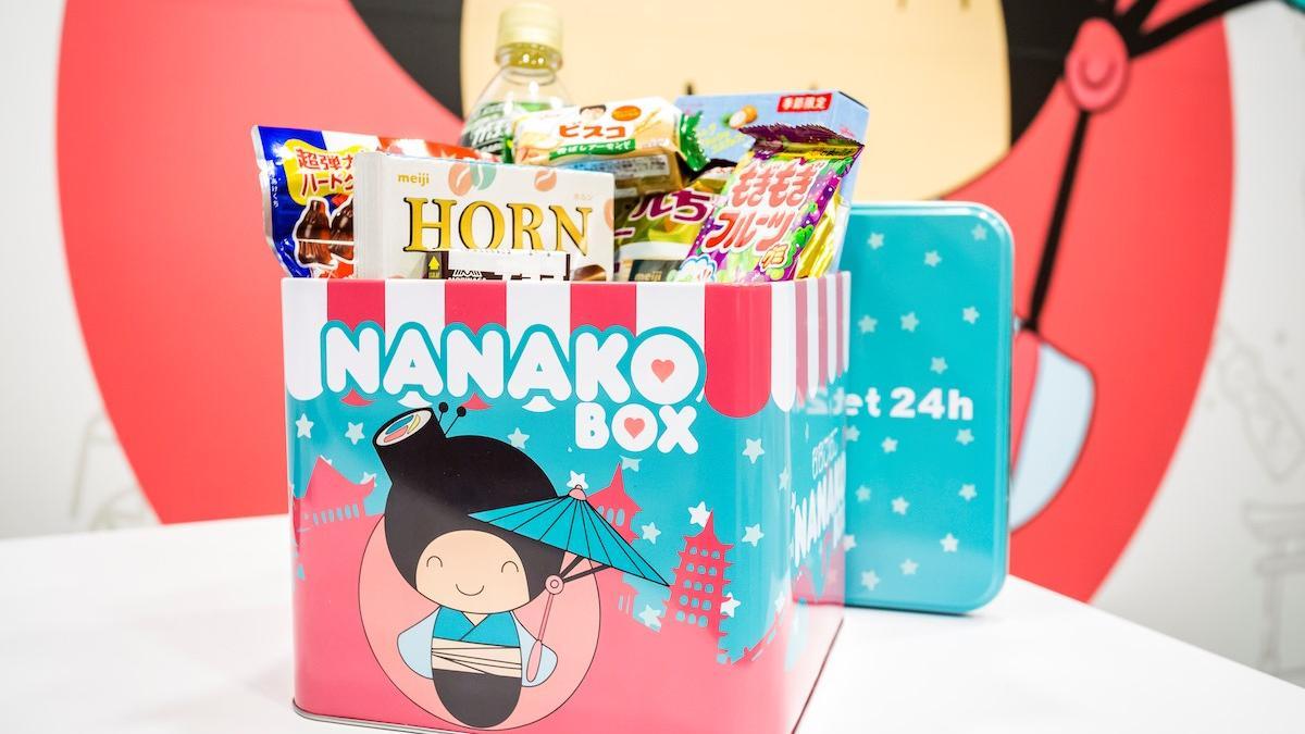 Productos de Nanako en una de sus inconfundibles cajas.