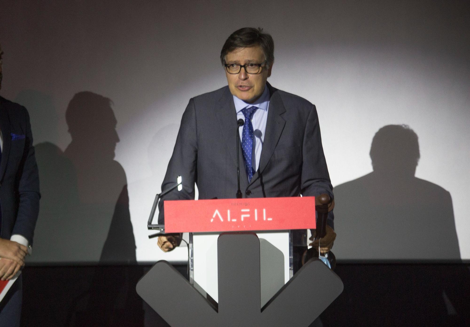 Gala de entrega de los Premios Alfil 2021