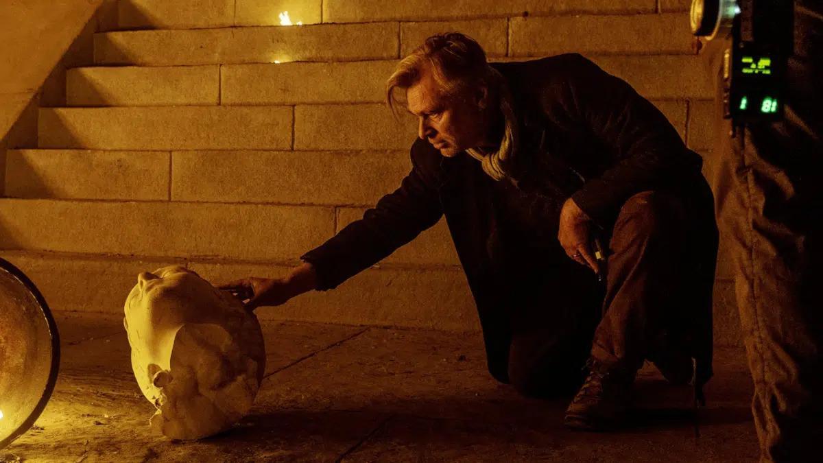 Nolan en el rodaje de 'La Odisea'.