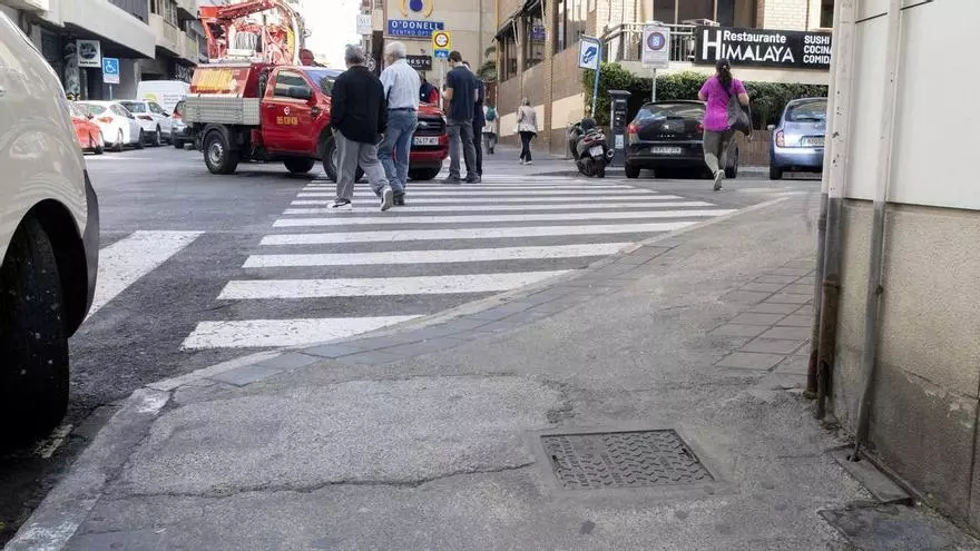 O’Donnell, la calle de Alicante que lleva cinco años esperando su turno