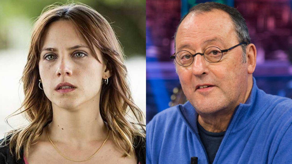 Aura Garrido y Jean Reno