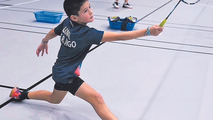 Álvaro Gómez, promesa del bádminton