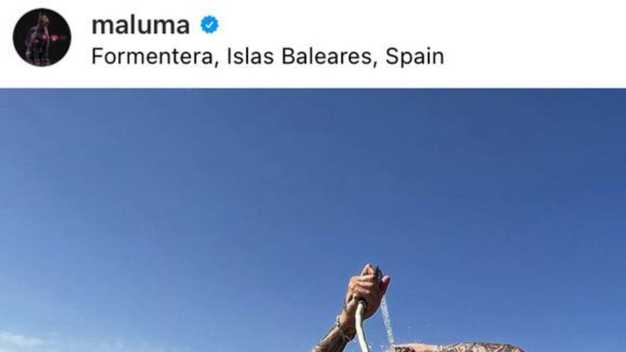 Maluma De nuevo en Eivissa