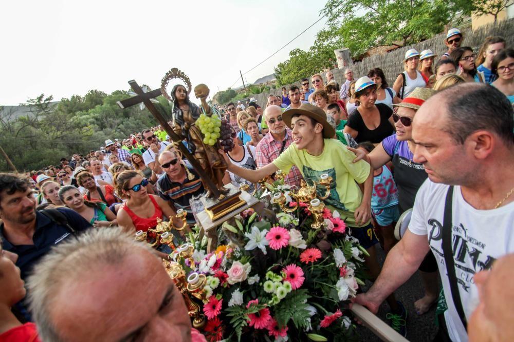 Bajada de la patrona de Novelda