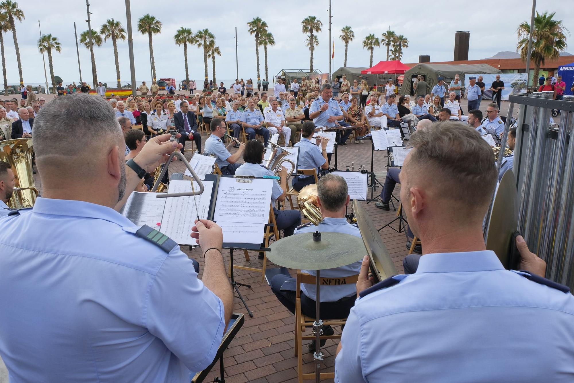 Celebración del Día de las Fuerzas Armadas en Las Palmas de Gran Canaria