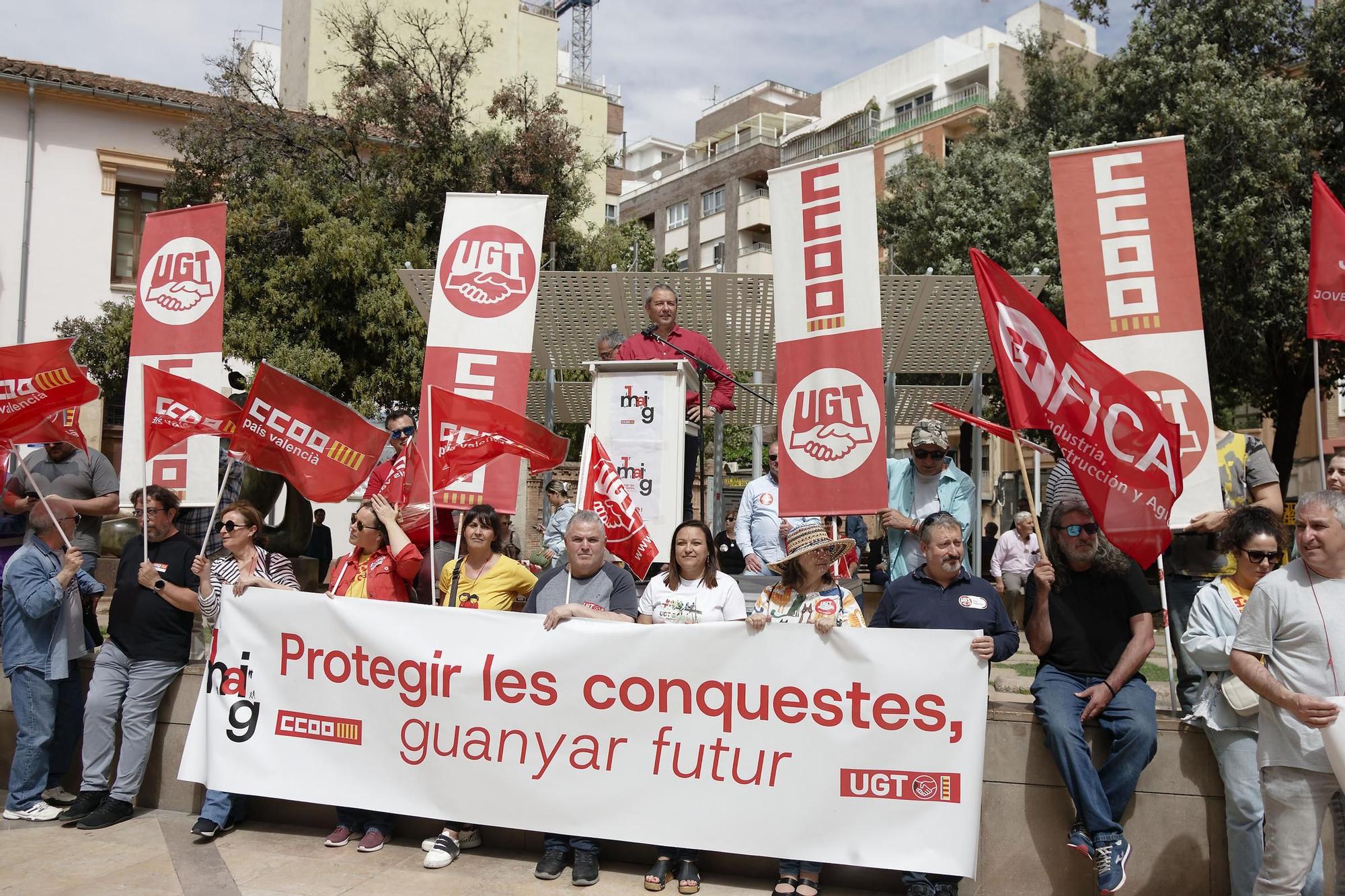 Galería de imágenes: Castelló reivindica los derechos de los trabajadores