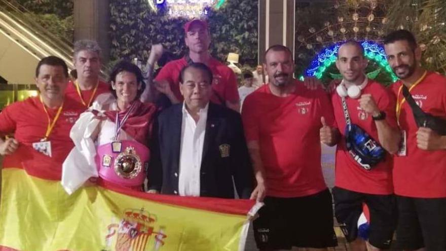 La lumbrerense Mari Romero se proclama campeona del mundo de Muay Thai