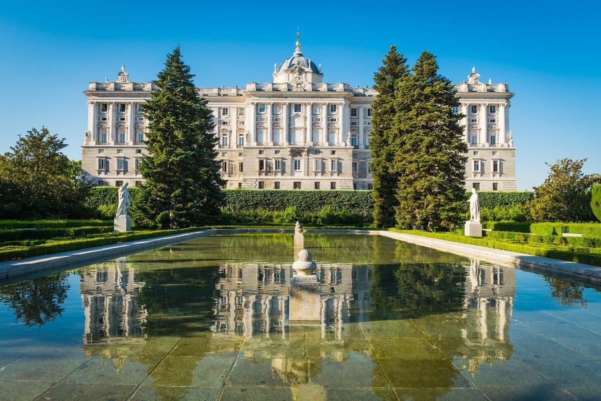 Jardines de Sabatini, Madrid