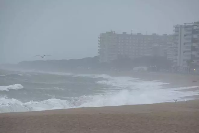 Temporal marítim a Lloret de Mar i Blanes