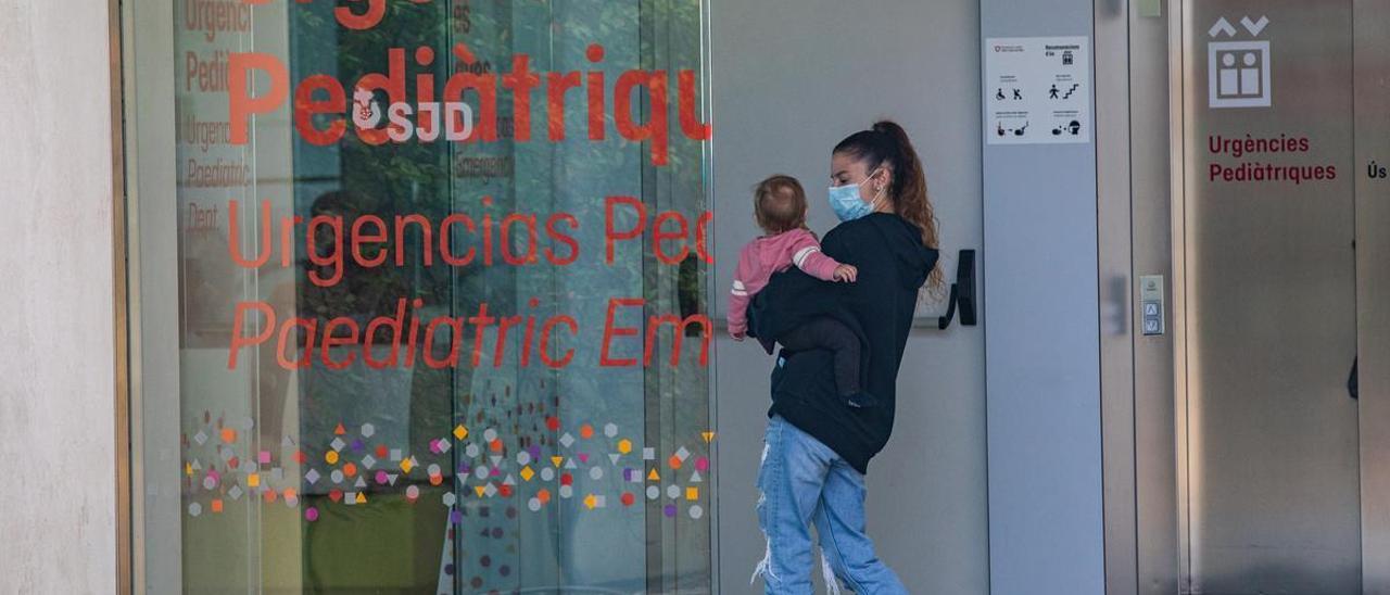 Las Urgencias del Hospital Sant Joan de Déu de Barcelona, el lunes pasado.