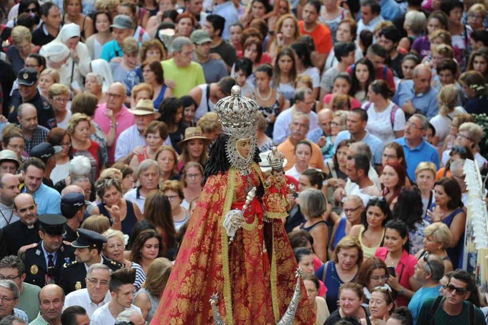 Romería de la Virgen de la Fuensanta: Salida de la