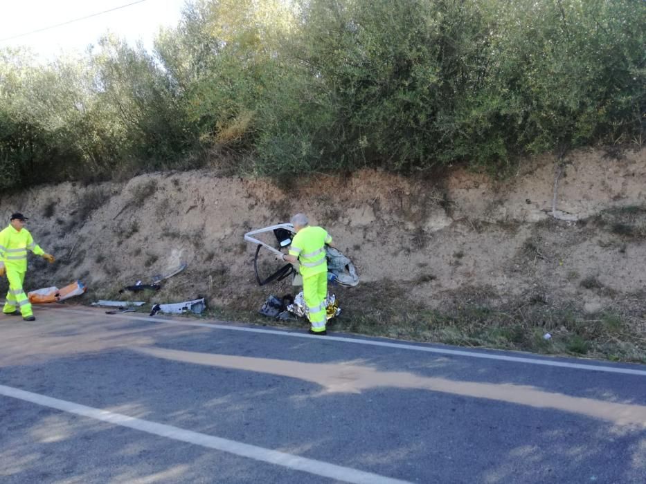 Un camionero muere tras un choque frontal contra un coche en Muro