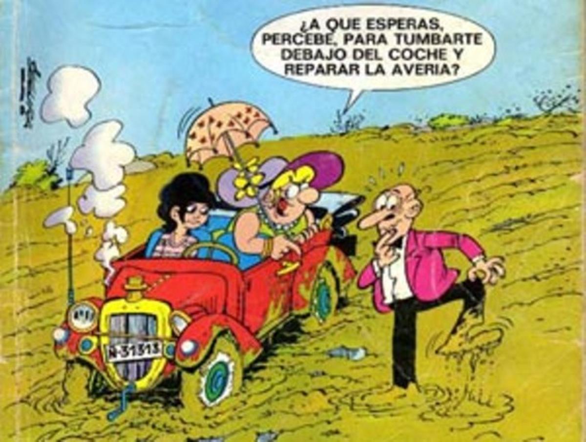 Una vinyeta de ’Rigoberto Picaporte’, el fill més famós de Segura. Una vinyeta de ’Rigoberto Picaporte’, el fill més famós de Segura.