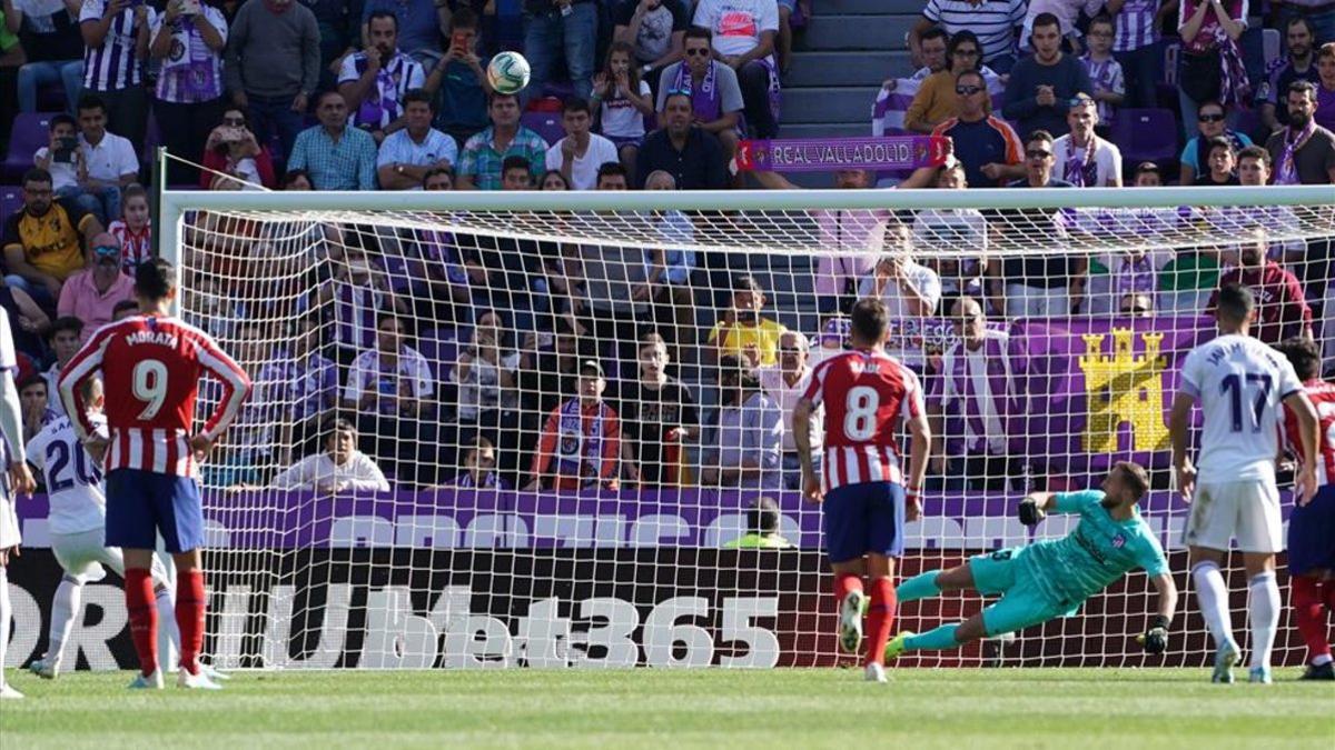 Sandro envió por encima del travesaño el penalti ante el Atleti