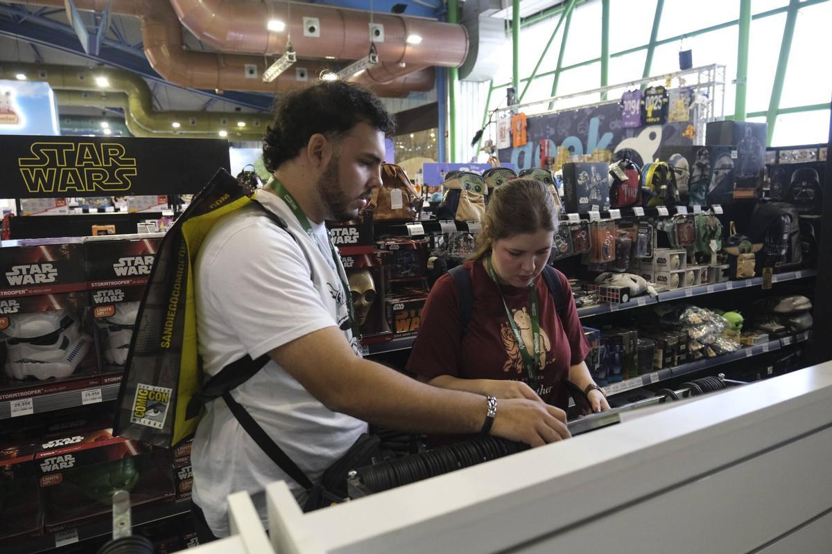Primer día de San Diego Comic Con en Málaga, el 1 de octubre de 2026