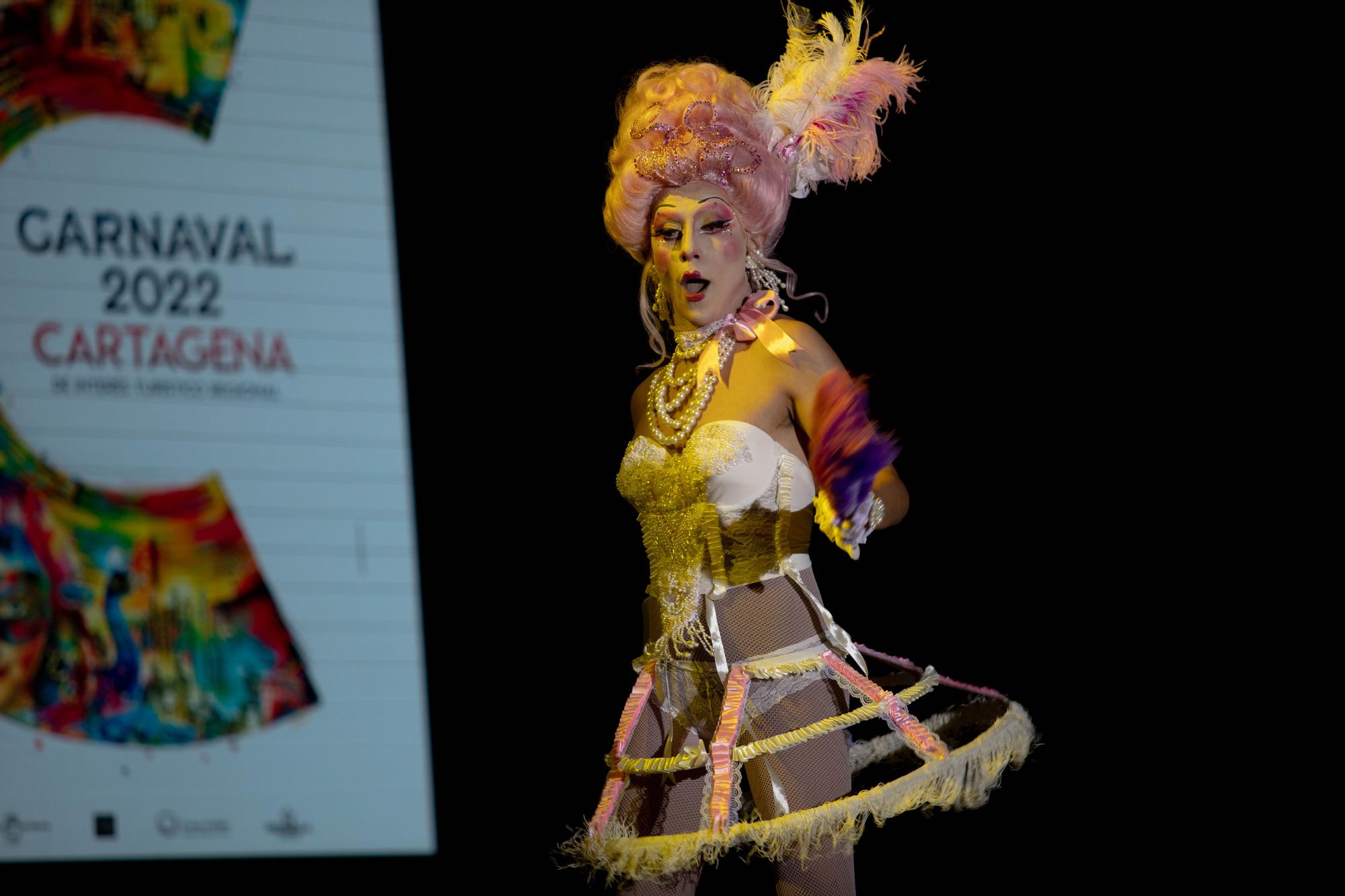 Así fue la gala para elegir a la Reina Drag del Carnaval de Cartagena