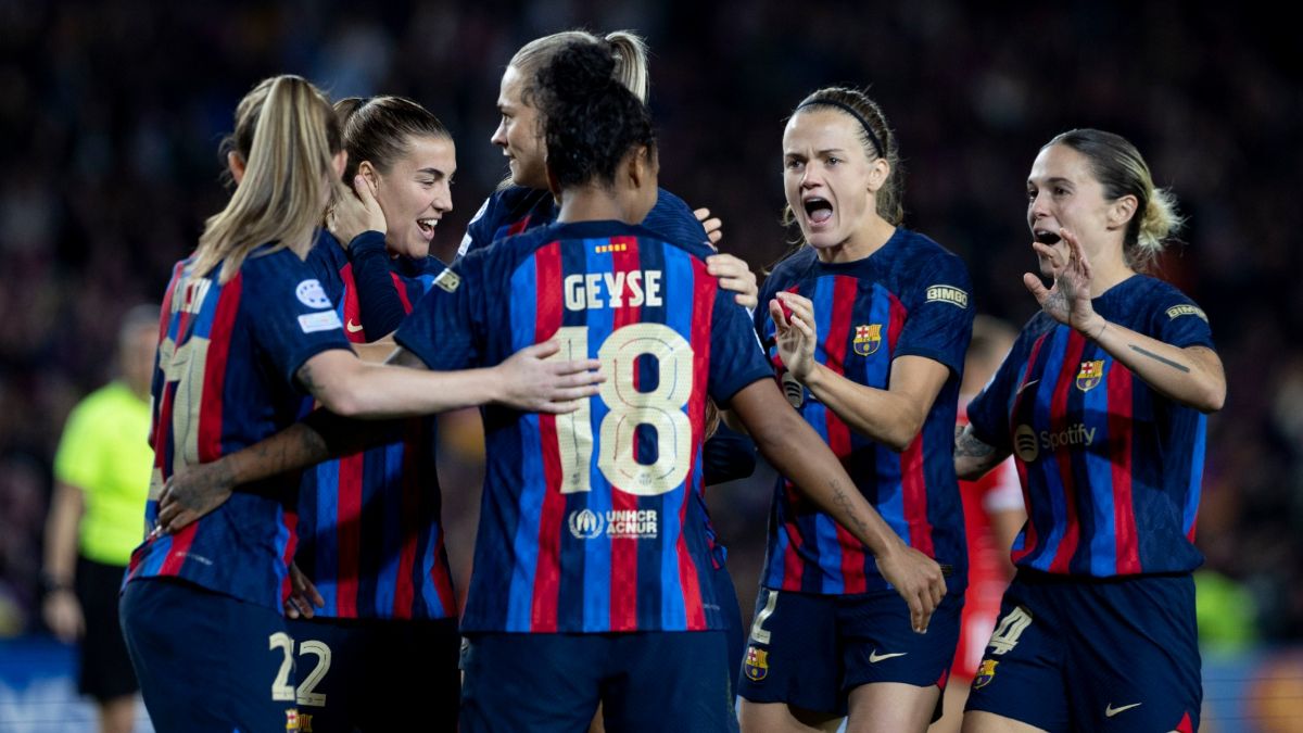 El Barça goleó al Bayern en el Camp Nou