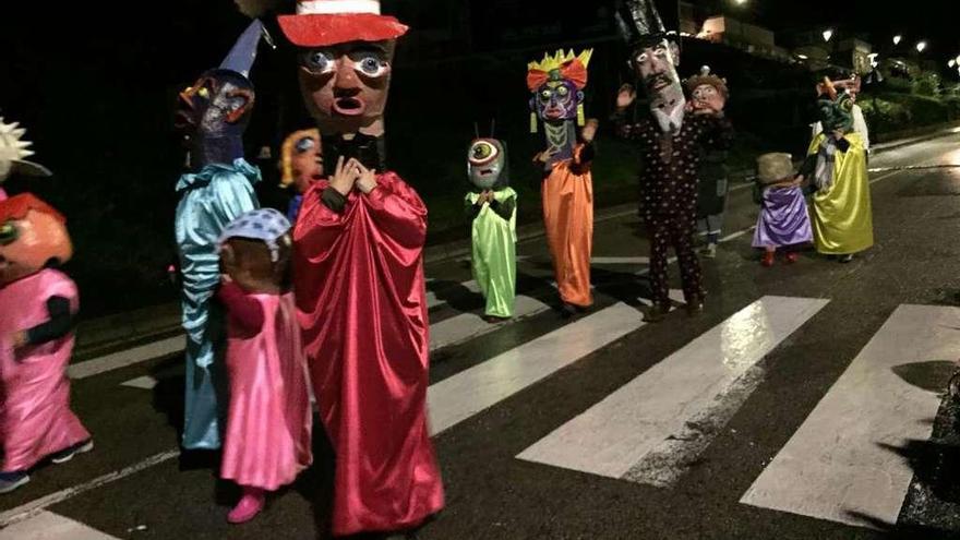 Desfile de Carnaval de Lastres del año pasado.