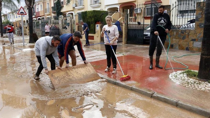 Dos colegios de Campanillas no pueden abrir este lunes tras las inundaciones