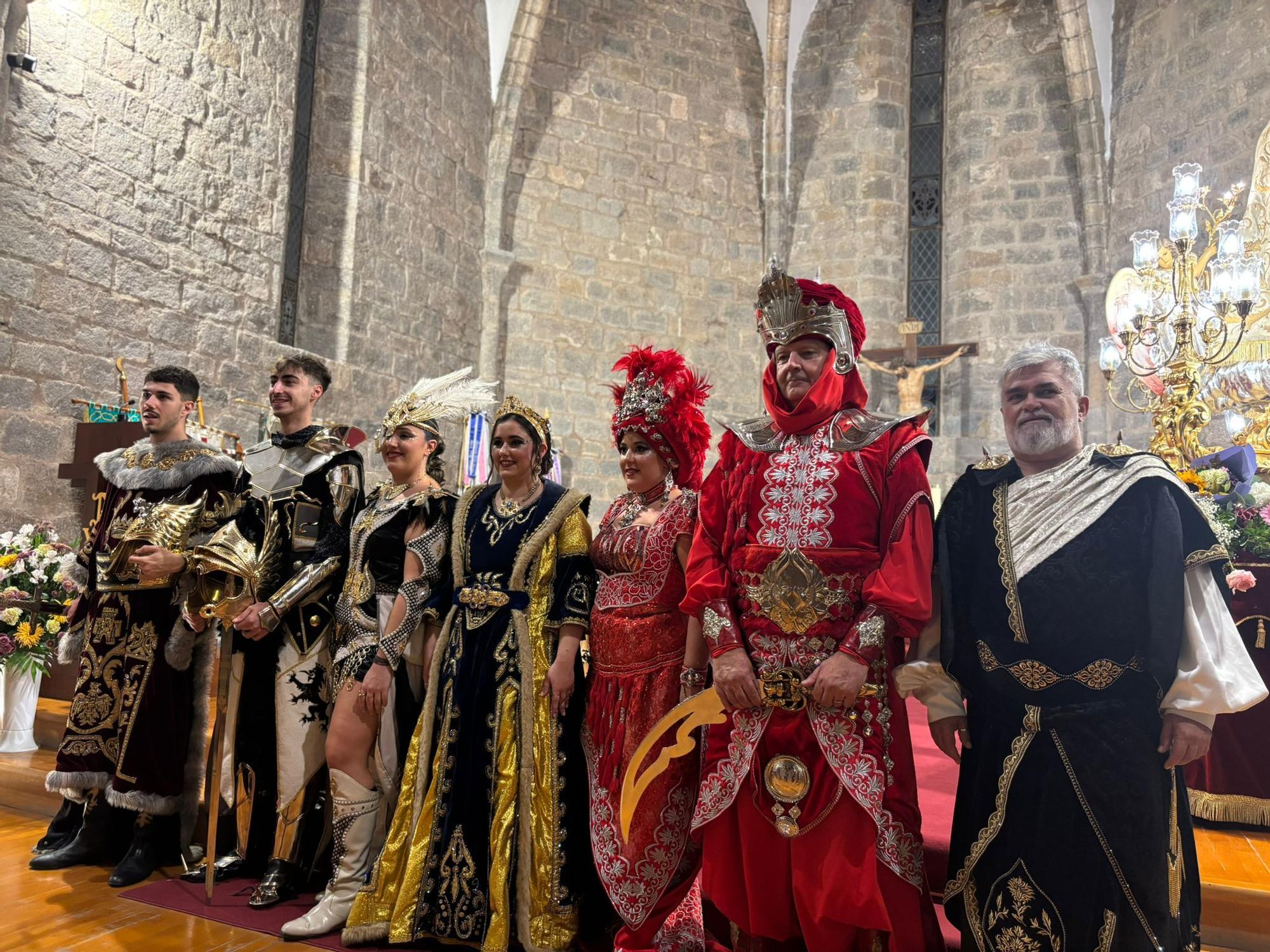 Así fue el 'Despullament' de los Moros y Cristianos de Sagunt