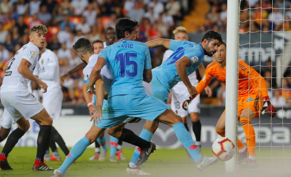 Valencia CF - Atlético de Madrid, en imágenes